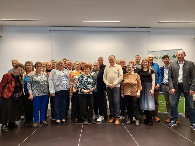 Zahlreiche Jubilare folgten der Einladung der ÖVP Kobersdorf/Lindgraben/Oberpetersdorf und genossen einen gemütlichen Nachmittag in geselliger Runde. | Foto: Stefan Wildzeiss