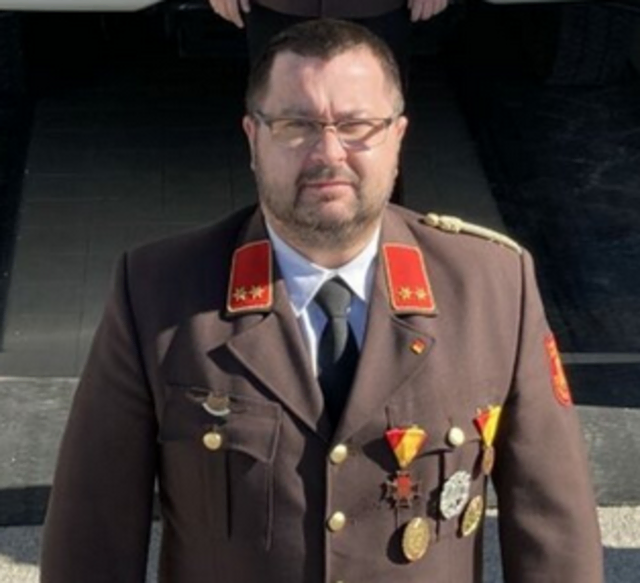 Der langjährige Kommandant der Feuerwehr Grafenschachen und Ehren-Obmann Martin Hoppel ist verstorben. | Foto: Feuerwehr Grafenschachen