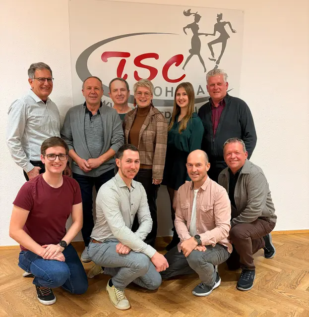 Der neugewählte Vorstand des TSC Rohrbach.  | Foto: Foto: TSC