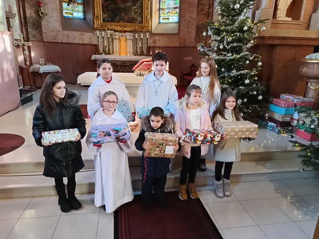 Für viele Kinder in der rumänischen Diözese Oradea beginnt Weihnachten erst dann richtig, wenn die Geschenkpäckchen aus Purgstall, Steinakirchen, Gaming, Petzenkirchen und Wieselburg ankommen.  | Foto: Pfarre Wieselburg