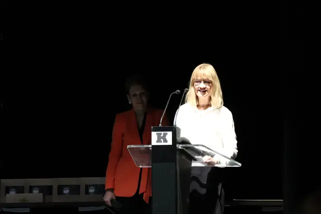 Eine der mutigen Frauen bei Evita ist Anna Kronthaler, die stellvertretende Obfrau. | Foto: Christiane Nimpf