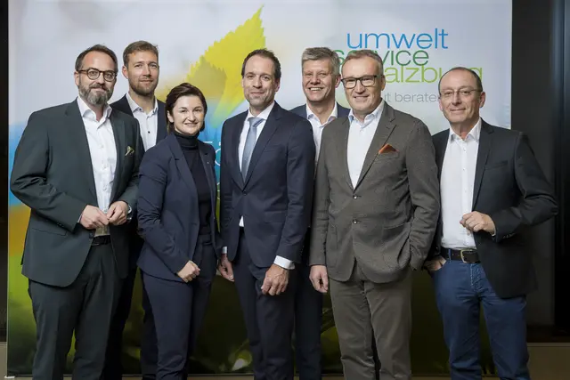 Auf der Impulsgala waren viele Vertreter der regionalen Wirtschaft vertreten. Unter anderem LH-Stv. Marlene Svazek und Salzburg AG-Vorstandssprecher Michael Baminger. | Foto: USS/Neumayr