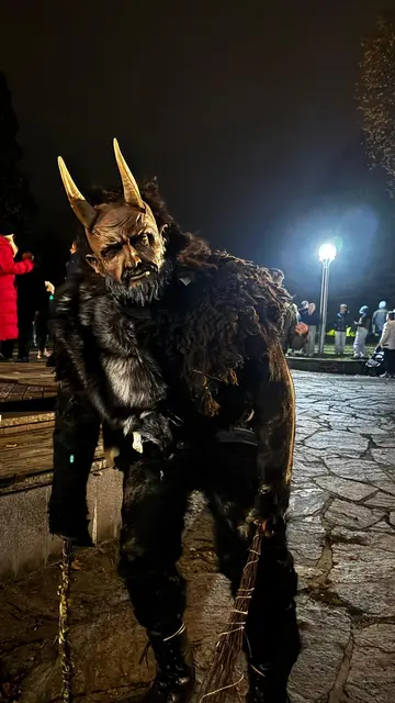 Im Deutschlandsberger Rathauspark waren düstere Gestalten unterwegs. | Foto: FPÖ