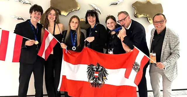 Große Freude bei den St. Johannern in Schweden. | Foto: Tourismusschulen