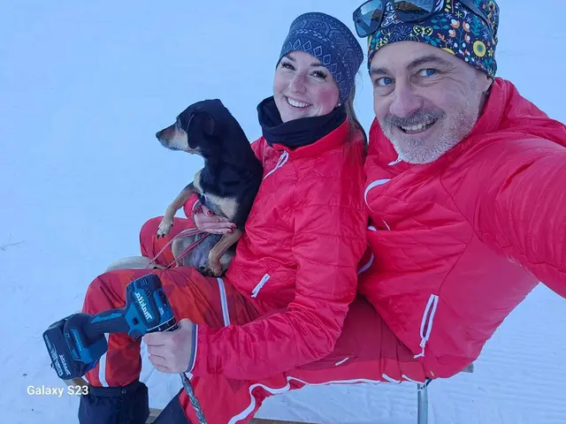 Vereins-Obfrau Jaqueline Gerlach mit ihrem Lebensgefährten. | Foto: Jaqueline Gerlach