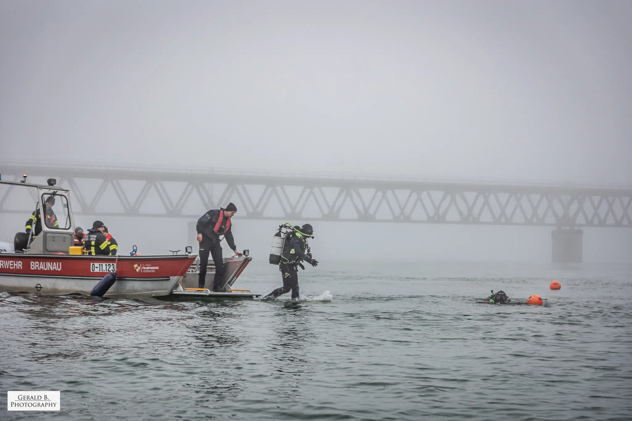 Fire department diving base 4: 13 rescue divers practiced in Braunau – ...