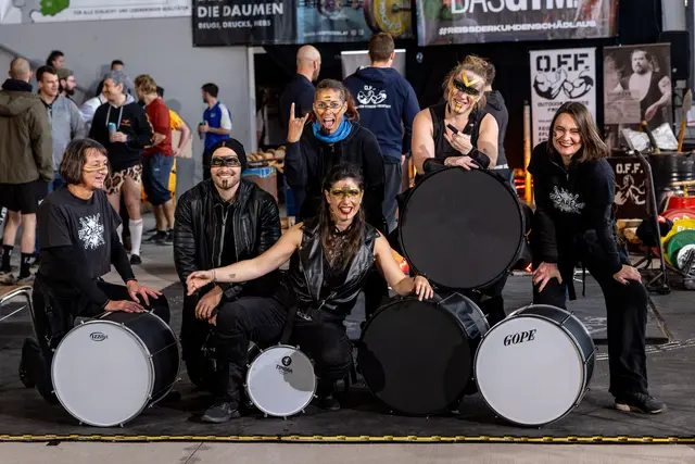 Die Formation "Sucaredo" aus Wien sorgte als Teil der Showeinlagen für Stimmung. | Foto: Outdoorfitness Freistadt