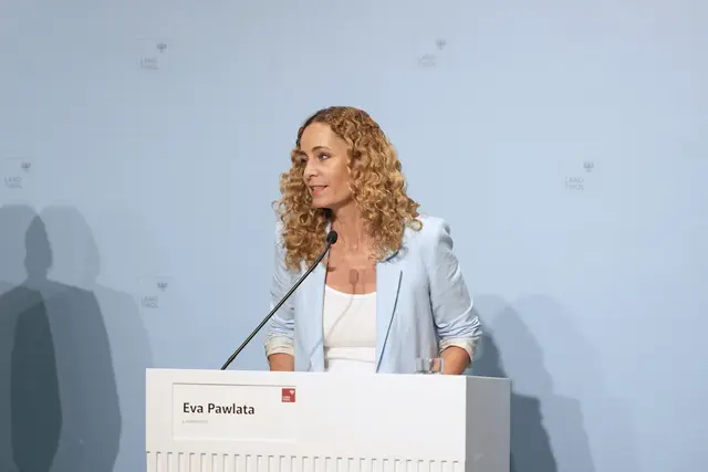 Soziallandesrätin Eva Pawlata. | Foto: Land Tirol/Reiter
