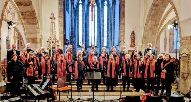 Der Singverein Enns 1919 lädt am 14. Dezember zum Adventkonzert in der Basilika St. Laurenz ein. | Foto: Singverein Enns 1919