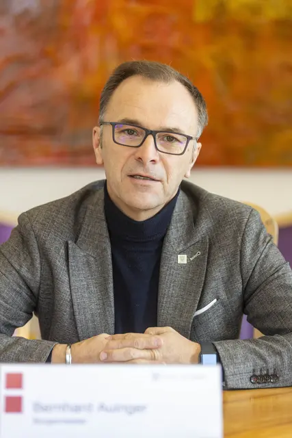 Bürgermeister Bernhard Auinger