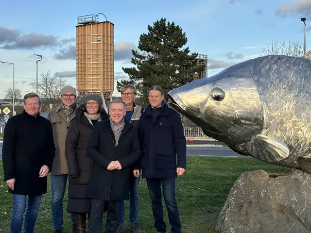 Gottfried Waldhäusl, Günther Prokop, Marlene Böhm-Lauter, Josef Ramharter, Andreas Kainz und Florian Kainz (v.l.) | Foto: Daniel Schmidt