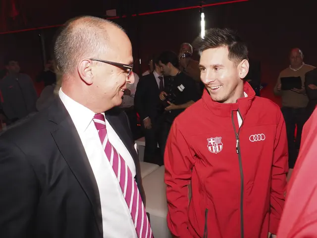 Auf Tuchfühlung mit den Stars: Arno Trabesinger und der argentinische Ausnahme-Fußballer beim FC Barcelona, Lionel Messi | Foto: WWP