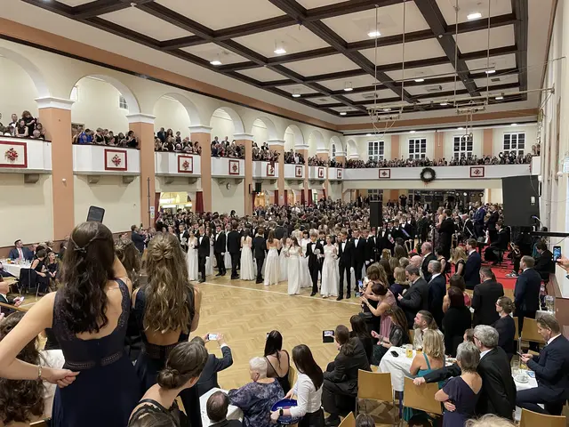 Das Highlight: Die Balleröffnung. | Foto: Turnverein Ried 1848