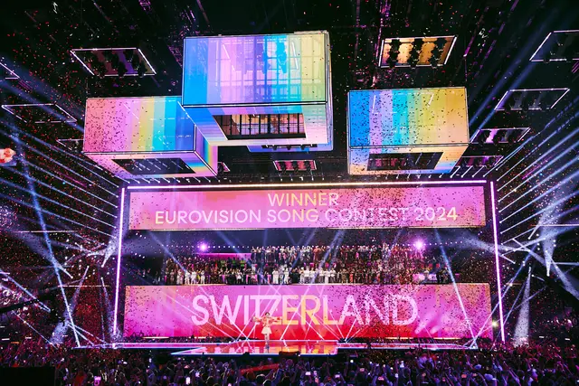 Der 69. Eurovision Song Contest findet zwichen 13. und 17. Mai in der St. Jakobshalle in Basel statt, nachdem vergangenes Jahr in Malmö Nemo mit seinem Lied "The Code" gewonnen hat. | Foto: Alma-Bengtsson-EBU