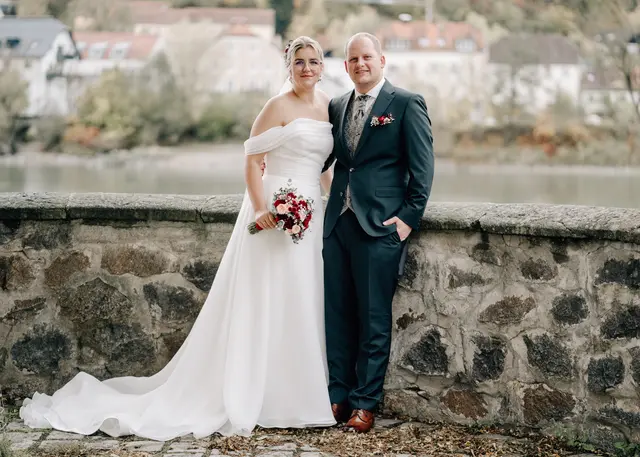 Melanie Wimmer und Christoph Eichlberger gaben sich das Ja-Wort | Foto: Daniel Boxleitner