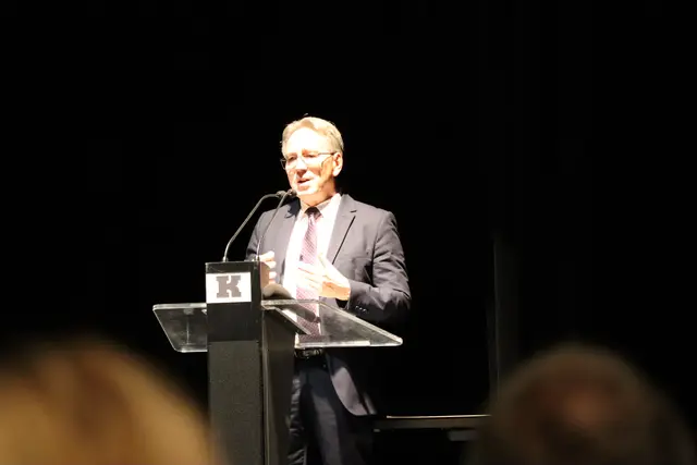 Bürgermeister Martin Krumschnabel sprach dankende Grußworte. | Foto: Christiane Nimpf