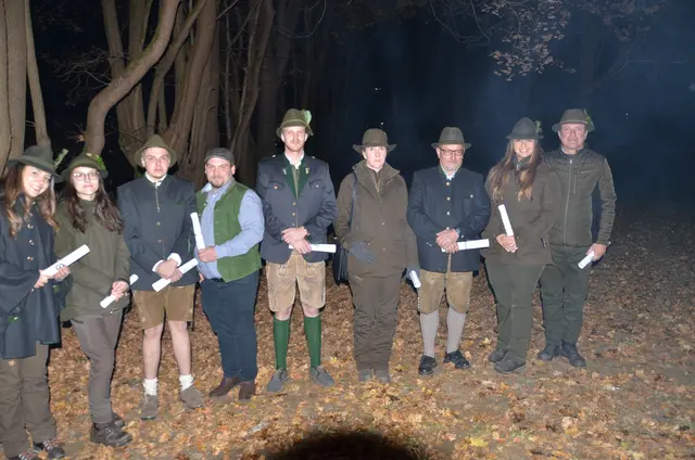 Ein Teil der neuen Jungjäger. | Foto: Oblak