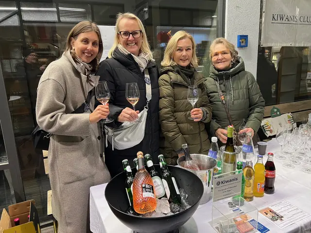 Club-Präsidentin Caroline Mayr, Margit Hollerweger, Andrea Urban und Maria-Elisabeth Pösel (v.l.) | Foto: Kiwanis-Club
