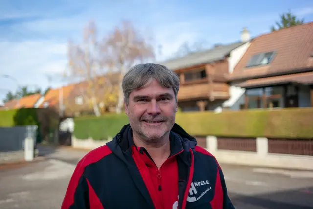 Anrainer Christian Häfele. | Foto: Santrucek