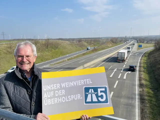 Heute ist die Nord-/Weinviertelautobahn nicht mehr wegzudenken.  | Foto: LT-Direktion NÖ / Schultes