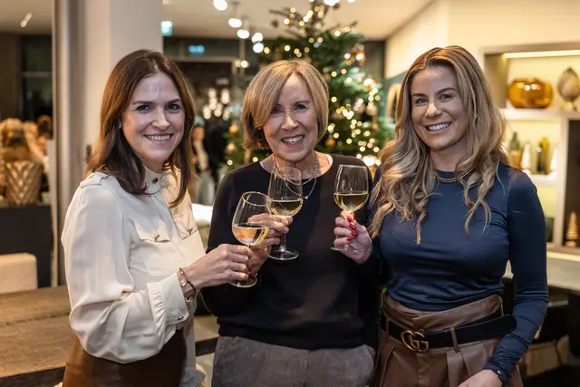 : Rechtsanwältin Christina Lindner, Regina Leiser und Caroline Kobliha (Hotel MiaAlpina)
