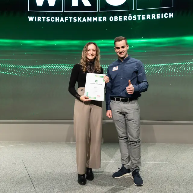 Lena Pohn (l.) absolvierte ihre Ausbildung bei der Neudorfer GmbH. | Foto: Pelzl-Mairwöger/cityfoto