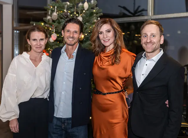 Christina und Dr. Stefan Schneeberger (Chirurgie Innsbruck) mit Maria Dengg und Thommy Tschuggnall (Band „OFFTANG“)
