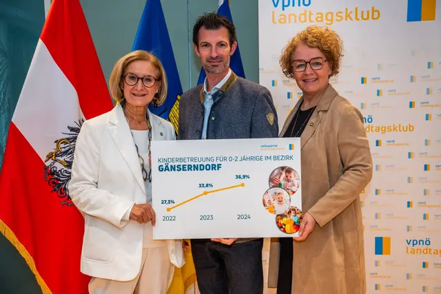 Landeshauptfrau Johanna Mikl-Leitner, LAbg. Bgm. René Lobner, Landesrätin Christiane Teschl-Hofmeister | Foto: bz-gsdf@vpnoe