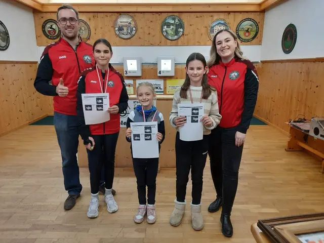 Jug I w: Emila Lemberger, Mia Steinberger, Johanna Faistauer mit Gernot und Sara Rumpler | Foto: SSSV-Bezirk Pinzgau