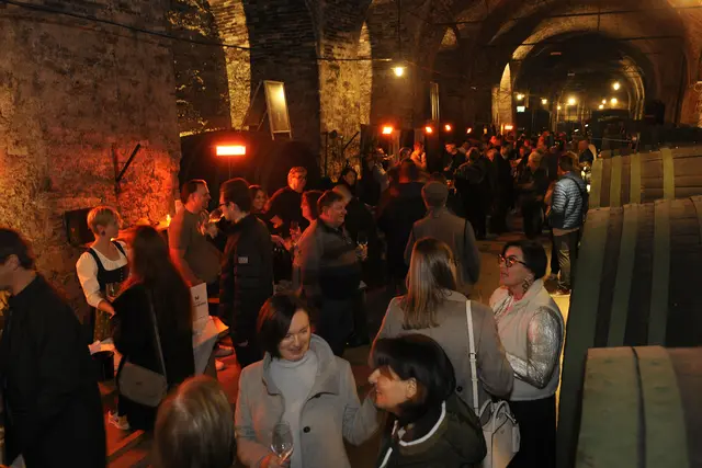 Beste Stimmung herrschte im Gewölbekeller von Schloss Seggau. | Foto: Apresvino