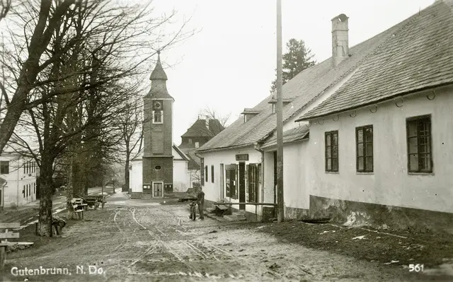 So sah die Kapelle beziehungsweise Kirche in Gutenbrunn einmal aus. | Foto: Historischer Verein