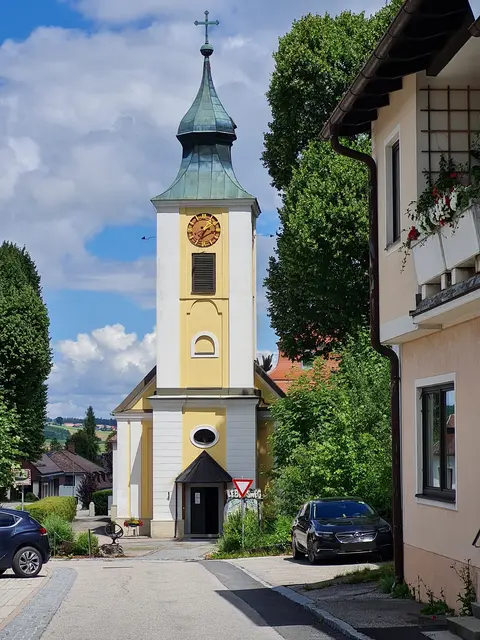 Und dieses Aussehen hat die Pfarrkirche Gutenbrunn heute. | Foto: Marktgemeinde Gutenbrunn 