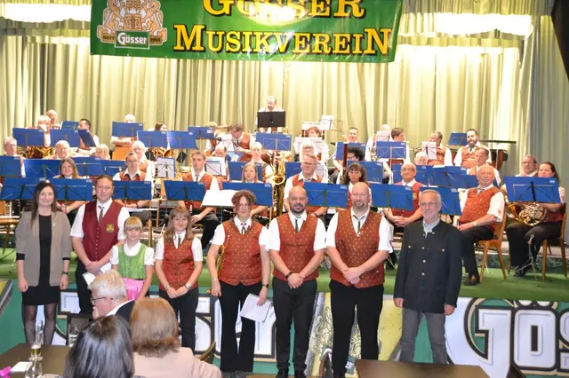 Vor vollem Haus feierte der Gösser Musikverein sein traditionelles Herbstkonzert unter der Leitung von Stefan Moser. | Foto: Gösser Musikverein