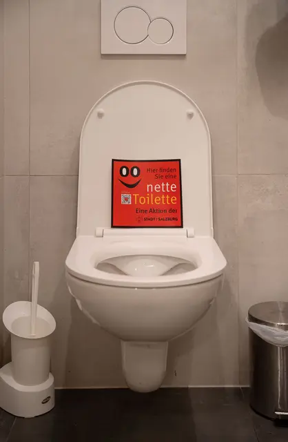 Salzburg ist Teil des Konzepts „Nette Toilette“. | Foto: Stadt Salzburg/ Alexander Killer