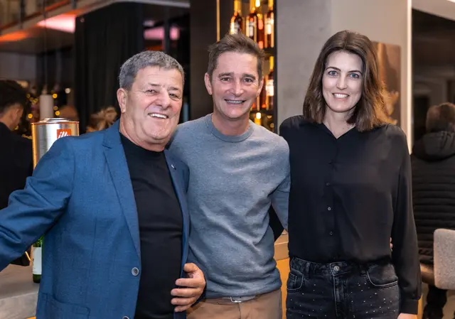 osef Krismer, Dr. Wolfgang und Melanie Horak
