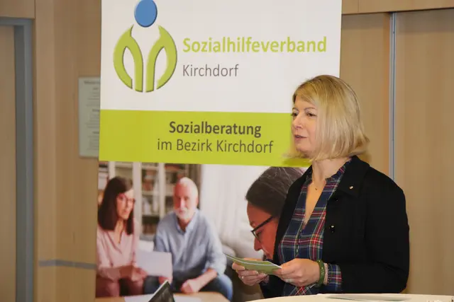 Bezirkshauptfrau und Obfrau des Sozialhilfeverbandes, Elisabeth Leitner. | Foto: Staudinger