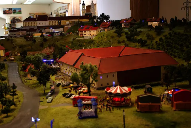 Sumerauerhof mit Stift und Sankt Florian
 | Foto: Modellbahnclub Sankt Florian