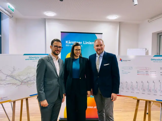 Die neuen Öffi-Fahrpläne wurden präsentiert. | Foto: Kärntner Linien