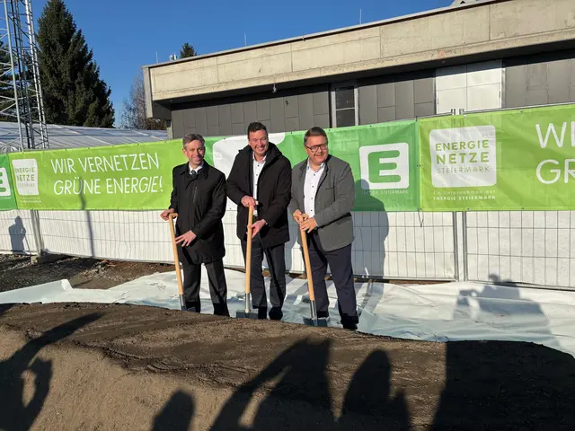 Werner Ressi, Jochen Bocksruker und Martin Graf in Bärnbach | Foto: Almer