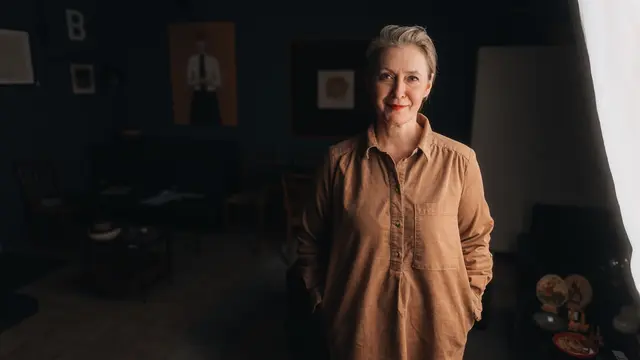 Die Betreiberin Sylvia Borstnar ist als bautechnische Zeichnerin selbstständig. | Foto: Mike Raab