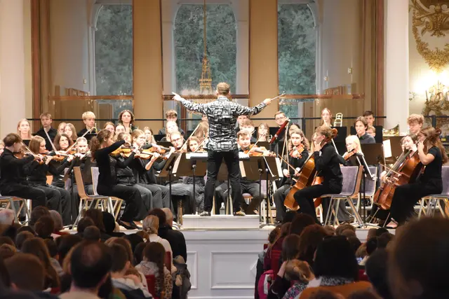 Gemeinsames Konzert des Jugendsinfonieorchesters Burgenland und des Landesjugendchores Burgenland in Eisenstadt.  | Foto: MeinBezirk/Stefan Schneider