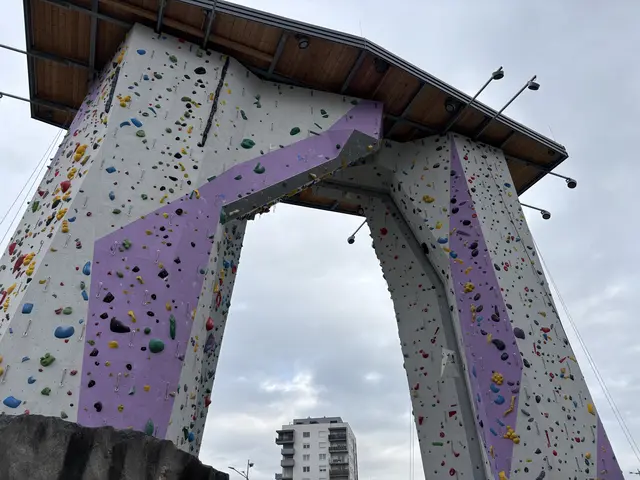 Die Kletterrouten am Kletterturm werden regelmäßig ausgetauscht und haben immer kreative Namen. | Foto: Michael Marbacher/MeinBezirk