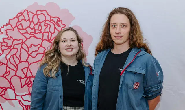 Von links: Eva Reiter, Peter Brunner. | Foto: MecGreenie Production