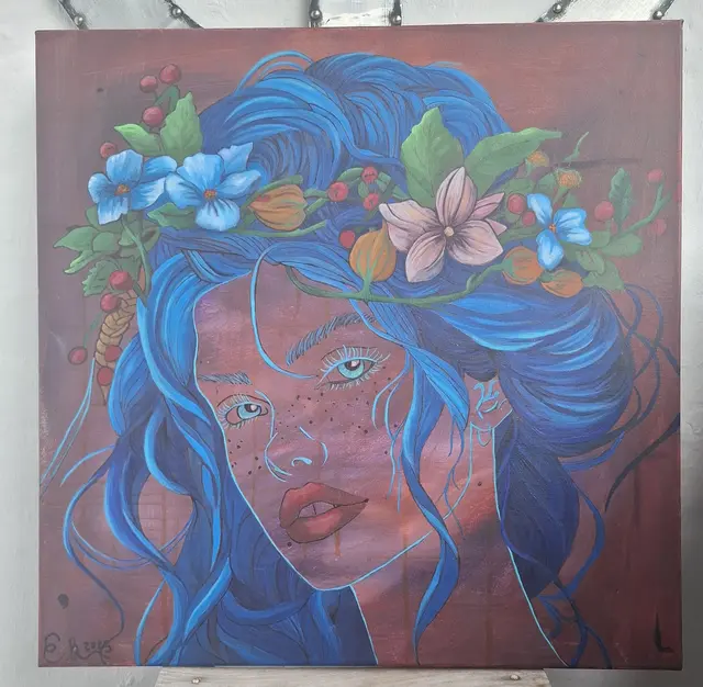 Ob figurativ oder abstrakt, in Öl oder Acryl: Elena Köcks Werke spiegeln meist innere Prozesse wider.