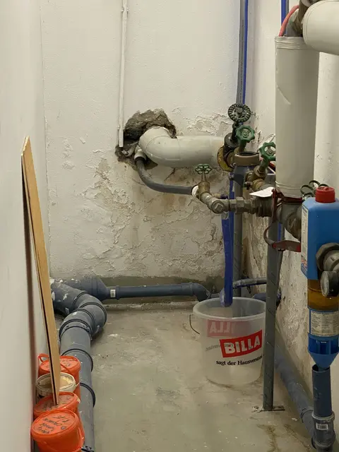 Auch im Technikraum des Kindergartens wurde kein Schimmel festgestellt. | Foto: FPÖ UU