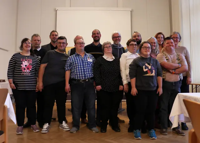 Theatergruppe „SOundSO“ der Lebenshilfe Oberösterreich in Grein. | Foto: Lebenshilfe OÖ