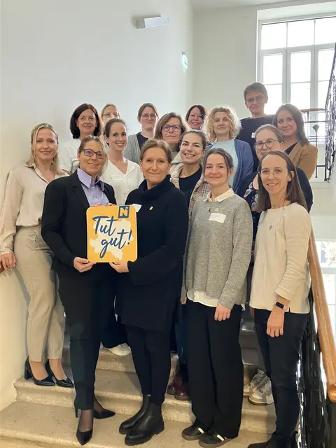 Katja Steininger, Doris Slama, Astrid Rupp, Ingeborg Bauer.  | Foto: Gesundheit Weinviertel GmbH