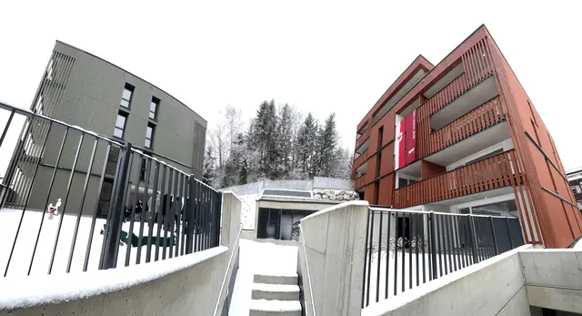 Die neue Wohnanlage in der Ehrenbachgasse. | Foto: Nikolaus Kogler