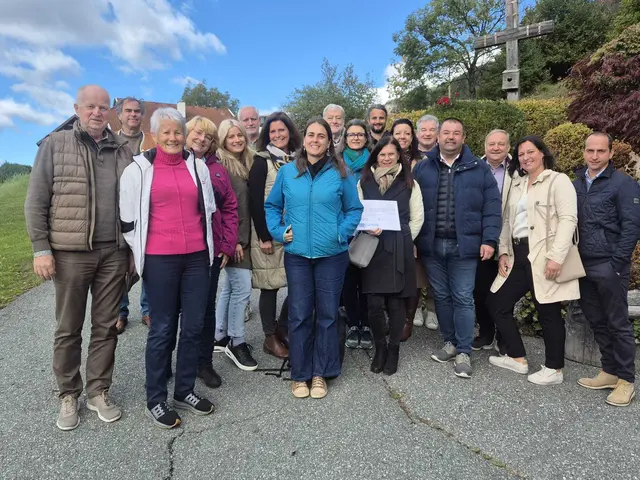 Eine Delegation aus dem Hügel- und Schöcklland war auf zweitägiger Studienreise in Kärnten. | Foto: Eckhard Mandler