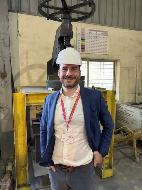 Für Pöttinger Entsorgungstechnik-Geschäftsführer Maximilian Pöttinger ist der indische Markt momentan noch kein Thema – zu sehr schaue man dort auf den Preis. | Foto: MeinBezirk/Thomas Winkler